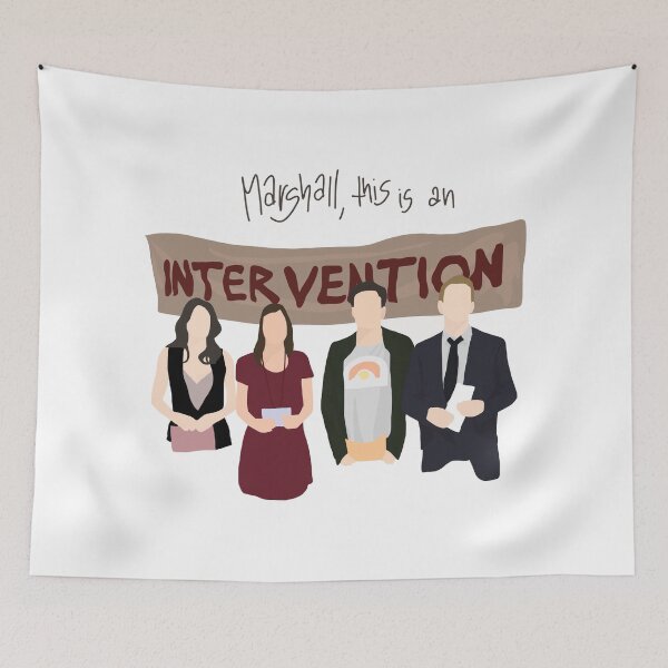 Item preview, Intervention - How I Met Your Mother designed and sold by niamhconte.