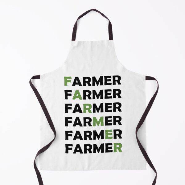 Item preview, Farmer Job Simple Design in Black and Green designed and sold by NamColors.