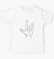I Love You in ASL: II Kids Tee