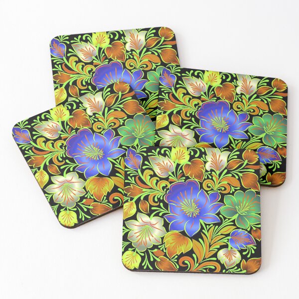 Item preview, khokhloma flower designed and sold by Aleks96.