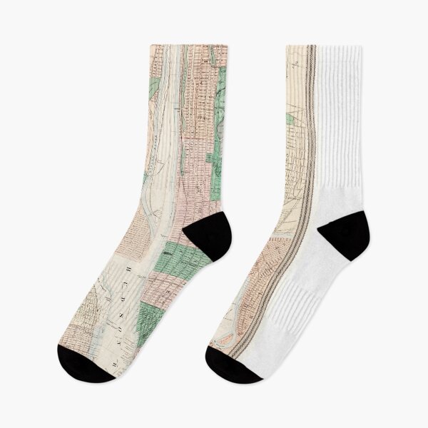 Item preview, Vintage NYC Map • 1875 designed and sold by abbazabba.