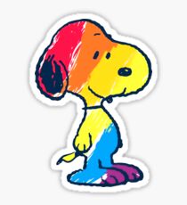 Snoopy Colorful Sticker