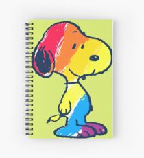 Snoopy Colorful Spiral Notebook