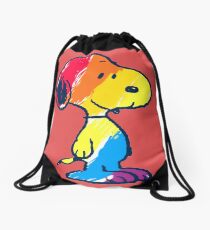 Snoopy Colorful Drawstring Bag