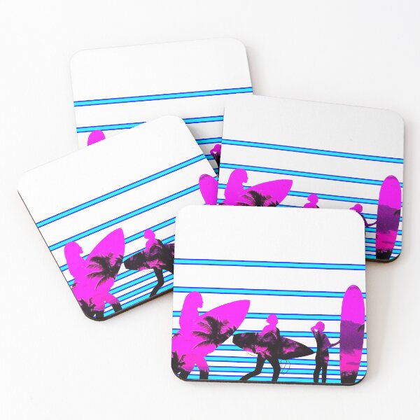 Item preview, 80s style surfer girls designed and sold by Tiggyplay.