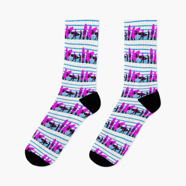 Item preview, 80s style surfer girls designed and sold by Tiggyplay.