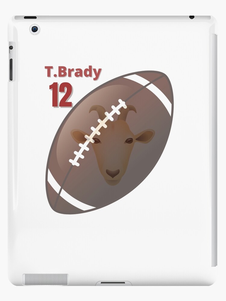 Tom Goat Brady 12 Clothing and accessories  iPad Case & Skin for Sale by  GMMO