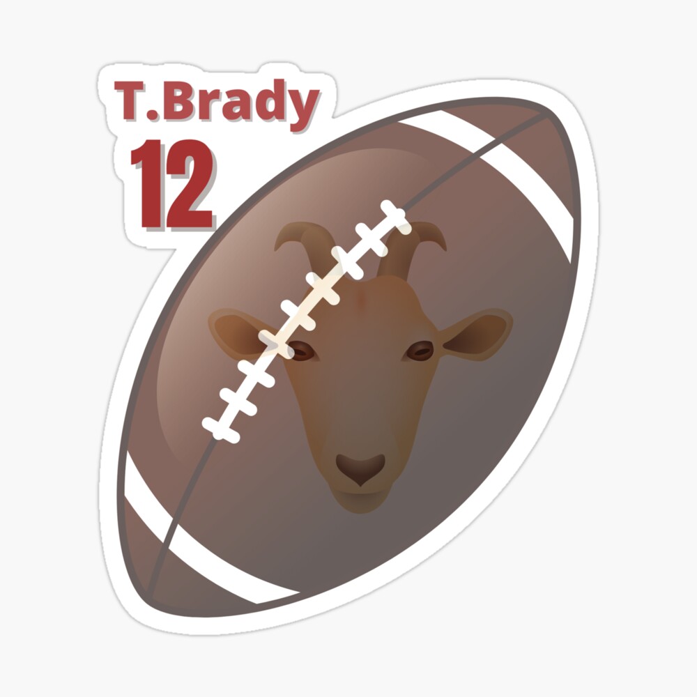 Tom Goat Brady 12 Clothing and accessories  iPad Case & Skin for Sale by  GMMO