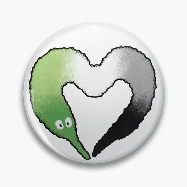 Item preview, Aromantic Worm designed and sold by Emmett T..