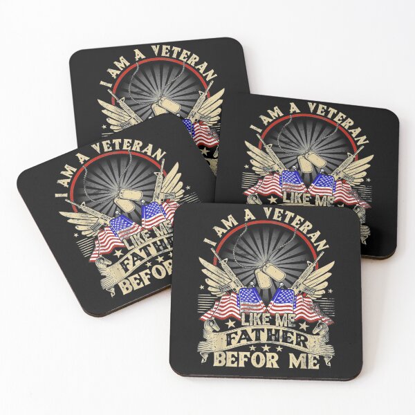 Item preview, I'm A Veteran Like My Father Before Me Funny Veteran Gift designed and sold by shirleyfinley.