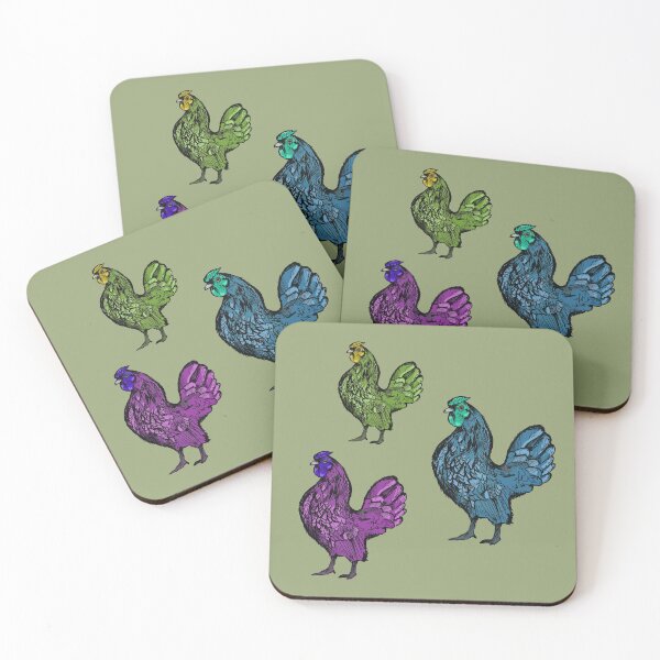 Item preview, Copy of Chickens Sticker Pack Colorful designed and sold by emm-j.