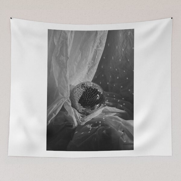 Item preview, Black and White Mirrorball Photo designed and sold by Mollie Trainum.