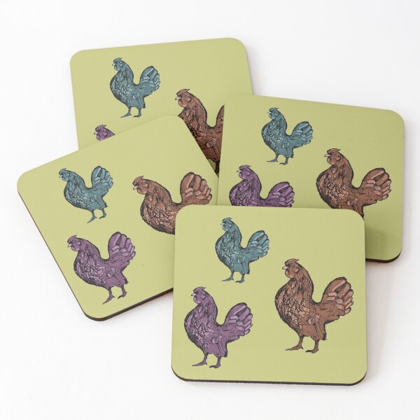 Item preview, Chickens Fan Sticker Pack Colorful designed and sold by emm-j.