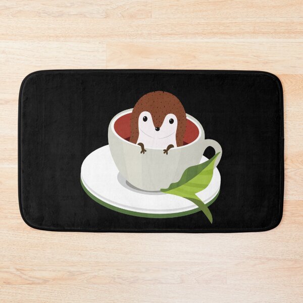 Item preview, Hedgehog in Coffee Cup designed and sold by Julia2Julia.