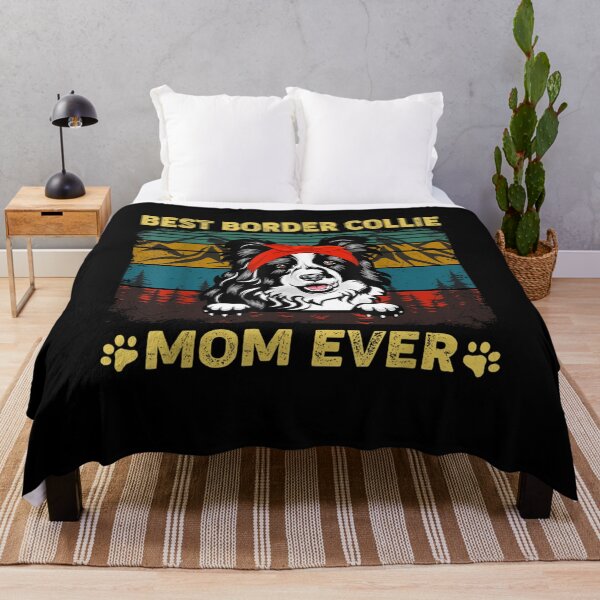 Item preview, Vintage Best Border Collie Mom Ever Retro Fun Dog Mom Lover designed and sold by shirleyfinley.