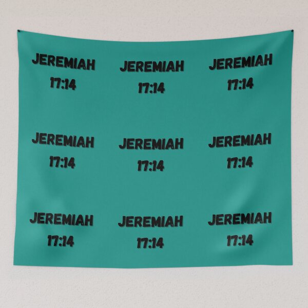 Item preview, Jeremiah 17:14 designed and sold by 3LoveliesStore.
