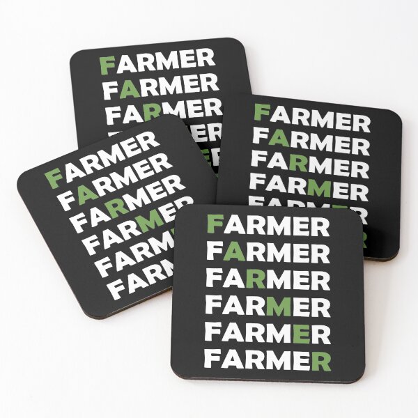 Item preview, Copy of Farmer Job Simple Design in White and Green designed and sold by NamColors.