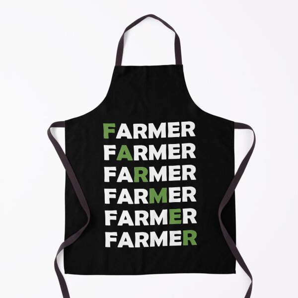 Item preview, Copy of Farmer Job Simple Design in White and Green designed and sold by NamColors.