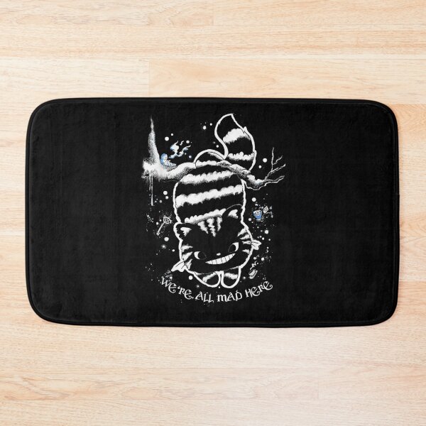 Item preview, Cheshire Cat Alice In Wonderland We're All Mad Here designed and sold by shirleyfinley.