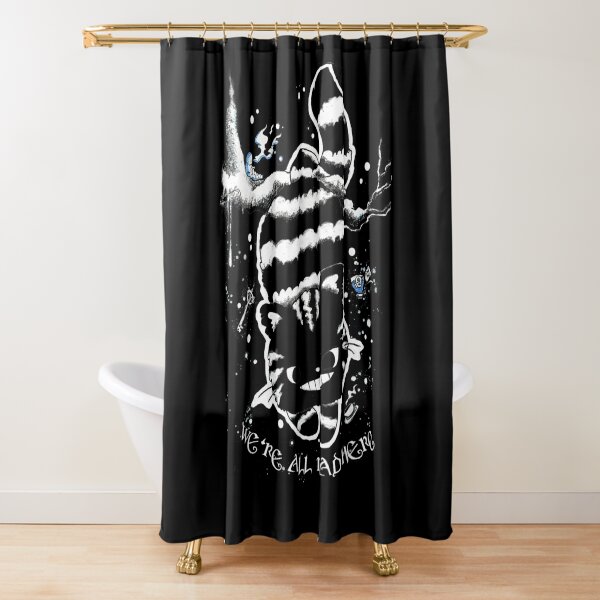CafePress Mad Tea Party Alice In Wonderland Shower Curtain 1391464348