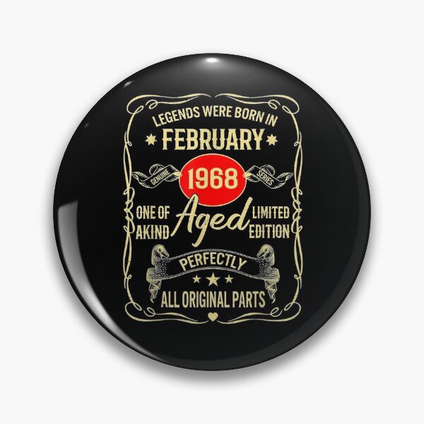 Item preview, Legends Were Born In February 1968 53th Birthday Gifts designed and sold by shirleyfinley.