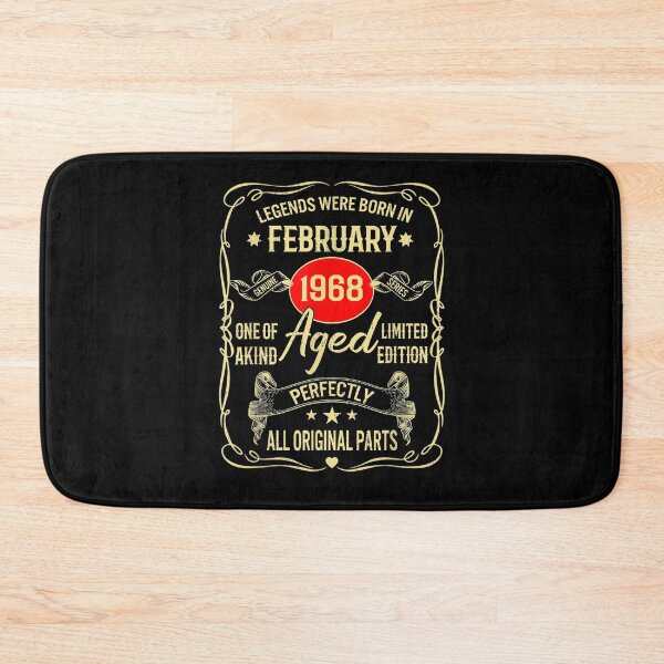 Item preview, Legends Were Born In February 1968 53th Birthday Gifts designed and sold by shirleyfinley.