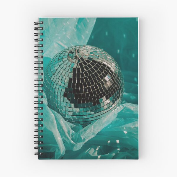 Item preview, Teal and Silver Mirrorball, Horizontal  designed and sold by Mollie Trainum.