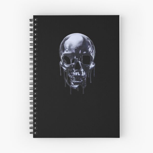 Item preview, Skull Art Chrome Skull Airbrush Skull Skull Tattoo Metal designed and sold by shirleyfinley.