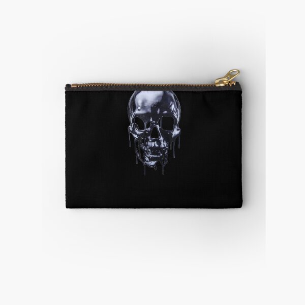 Item preview, Skull Art Chrome Skull Airbrush Skull Skull Tattoo Metal designed and sold by shirleyfinley.