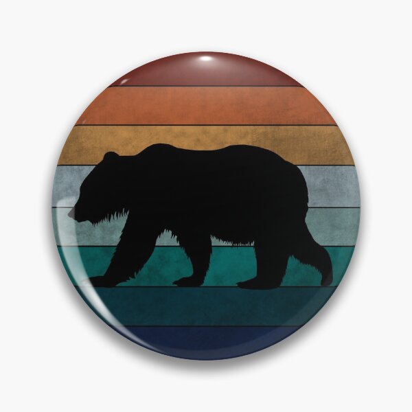 Item preview, Retro Bear Sunset designed and sold by GyngerGarza.
