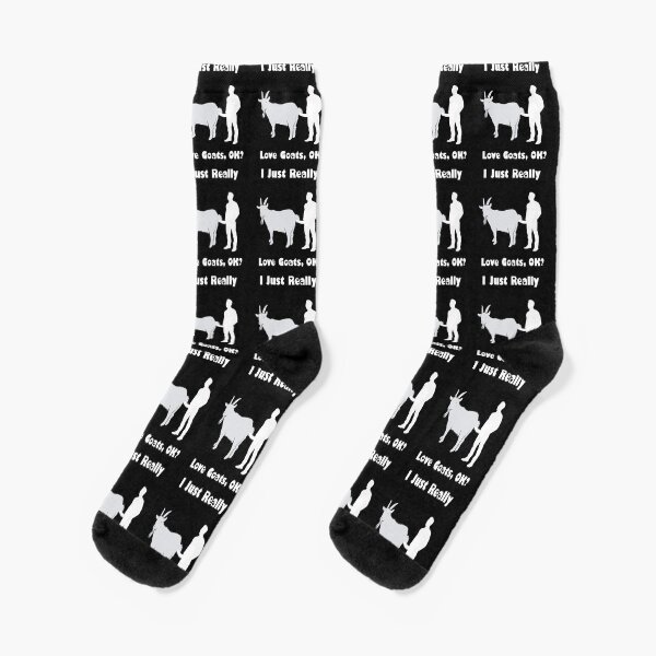 I Just Really Love Goats, OK? Socks