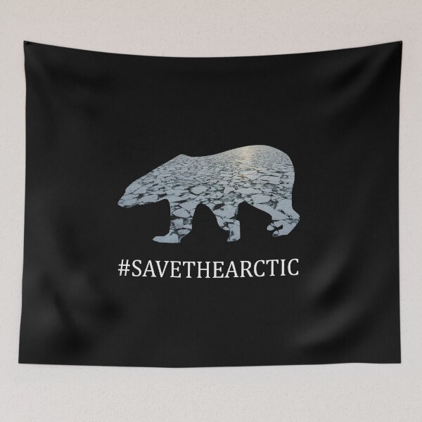Item preview, Save the Arctic Ice Effect Climate Change Awareness Save the Planet designed and sold by FreedomTree.