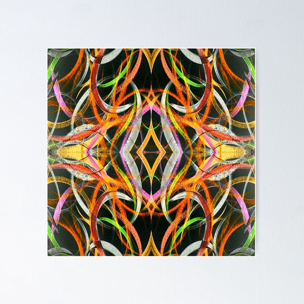 Item preview, Scrolling Acrylics designed and sold by BethofArt.