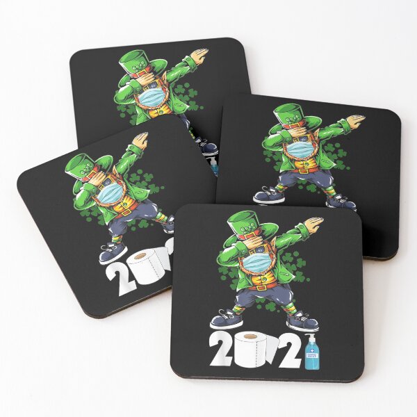 Item preview, St Patricks Day Dabbing Leprechaun In A Mask 2021 Boys Kids designed and sold by lolahomya.