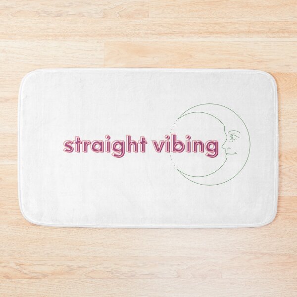 Item preview, Pink Straight Vibing Moon designed and sold by AquosaLuna.