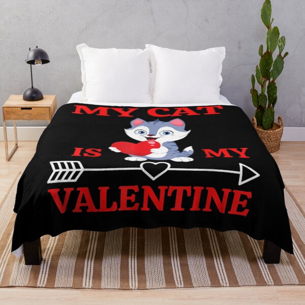 Item preview, Cute Kitty Gift For Kitten Lovers Cat Is My Valentine Heart designed and sold by lolahomya.