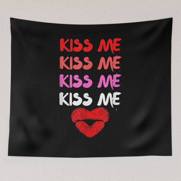 Item preview, Kiss Me Women's Valentine Give Me A Kiss Kiss Me Retro designed and sold by lolahomya.