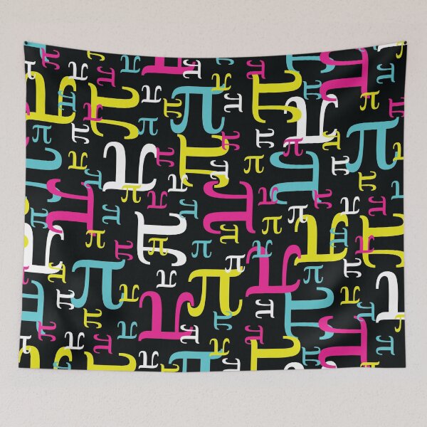 Item preview, Pieces of Pi (CYMK) designed and sold by robyriker.