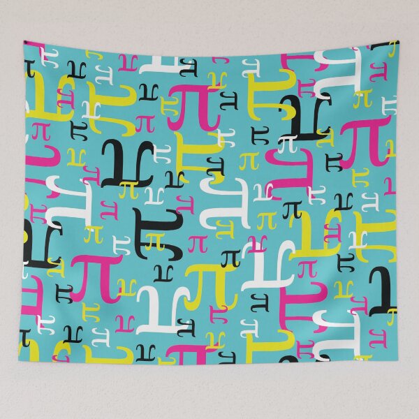 Item preview, Pieces of Pi (CYMK) designed and sold by robyriker.