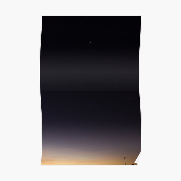 Starlight at Sunset Poster