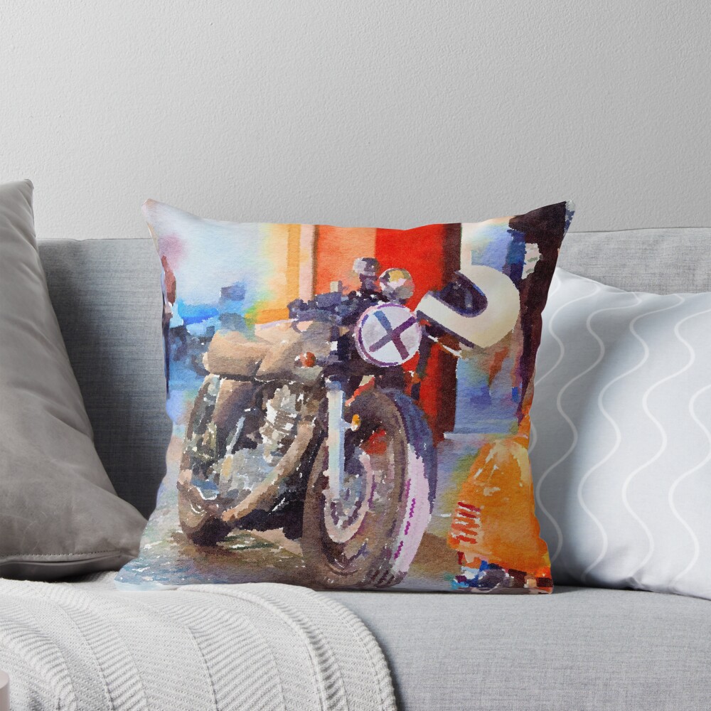 Item preview, Throw Pillow designed and sold by AndreGascoigne.