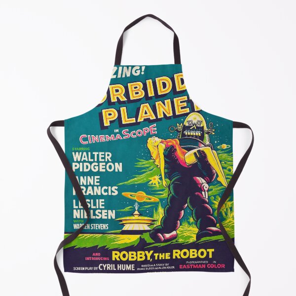 Item preview, Forbidden Planet - 1956 Vintage Movie Poster designed and sold by Gin  Neko.