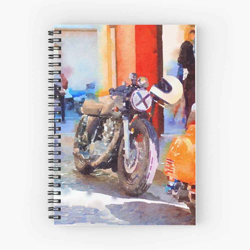 Item preview, Spiral Notebook designed and sold by AndreGascoigne.