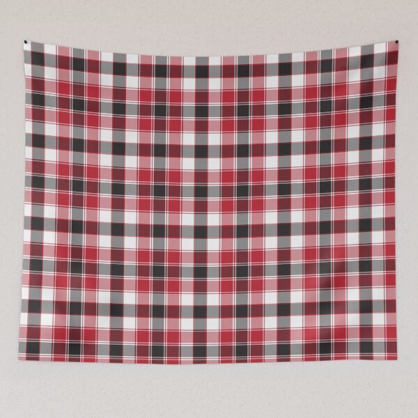 Item preview, Red Plaid Tartan Textured Pattern designed and sold by Siu-Hong Mok.