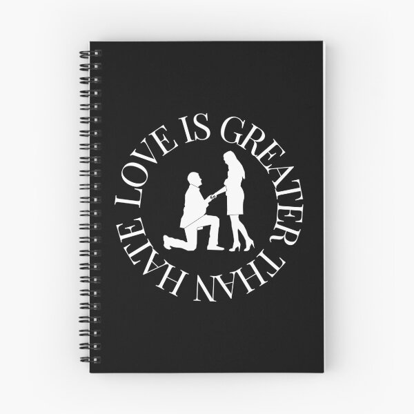 Item preview, LOVE IS GREATER THAN HATE Design designed and sold by LevelUpMerch.