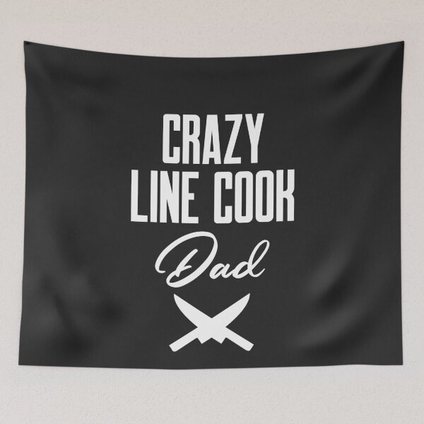 Item preview, Crazy Line Cook Dad Chef Gift designed and sold by EricJP.