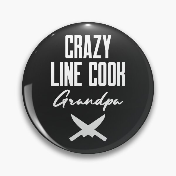 Item preview, Crazy Line Cook Grandpa Chef Gift designed and sold by EricJP.