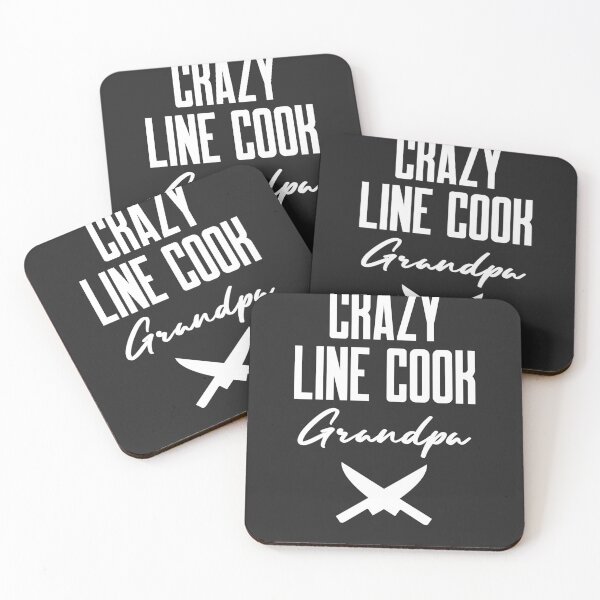 Item preview, Crazy Line Cook Grandpa Chef Gift designed and sold by EricJP.