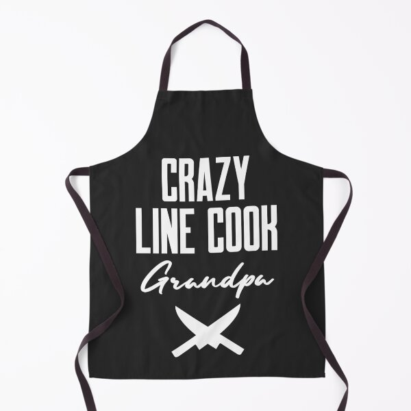 Item preview, Crazy Line Cook Grandpa Chef Gift designed and sold by EricJP.