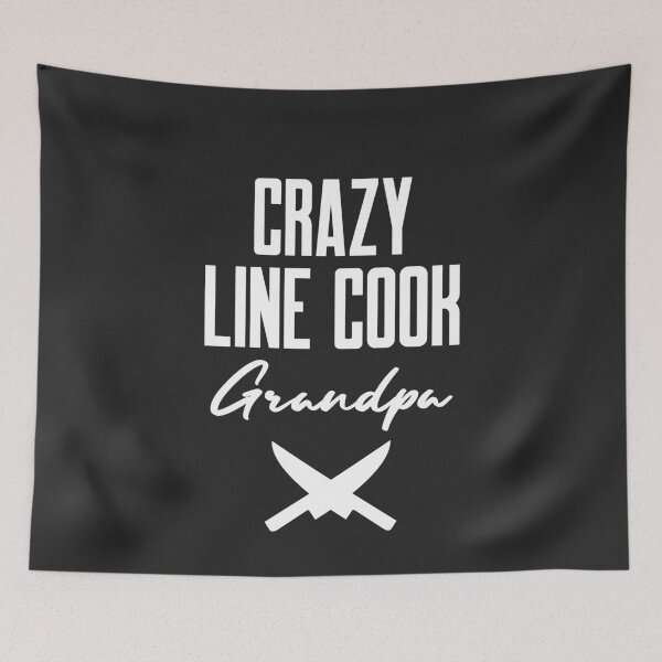 Item preview, Crazy Line Cook Grandpa Chef Gift designed and sold by EricJP.